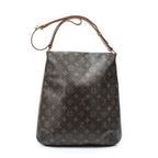 Louis Vuitton Musette Brown Monogram Canvas Messenger Bag — view 5