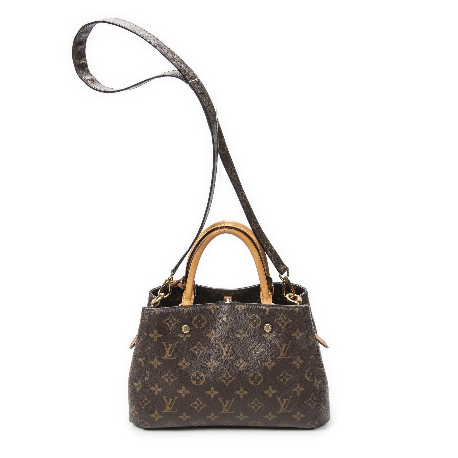 Louis Vuitton Montaigne Brown Monogram Canvas — view 5