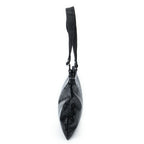 Gucci Large Square Zip Messenger Black Guccissima Imprint Canvas — view 3