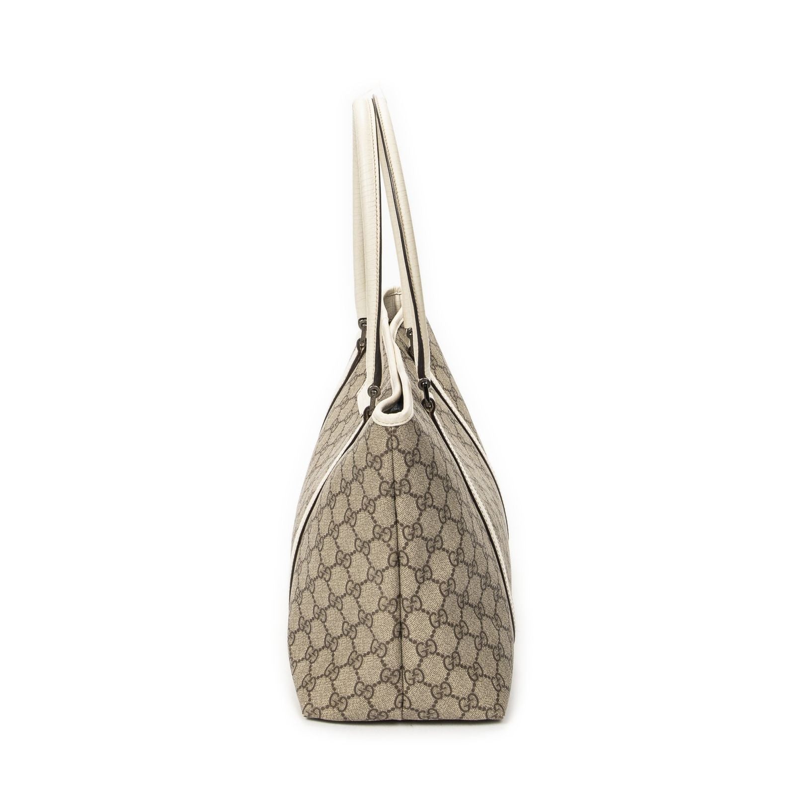 Gucci Joy Tote Beige Ivory Supreme Canvas — view 3