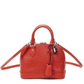 Louis Vuitton Alma Coquelicot Epi Handbag