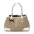 Gucci Princi Tote Beige Ivory GG Canvas