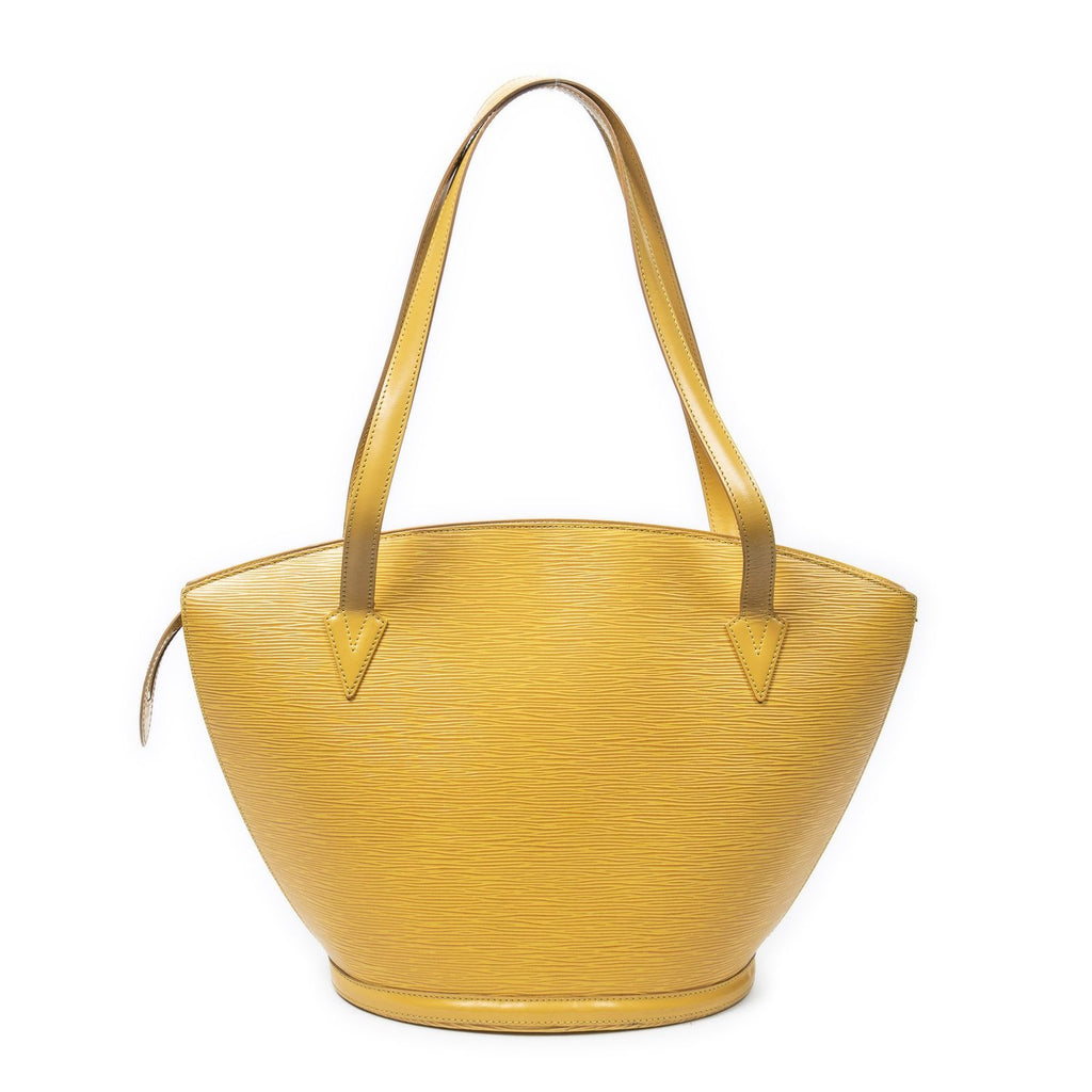 Louis Vuitton Saint Jacques Shopping Yellow Epi Messenger Bag — view 5