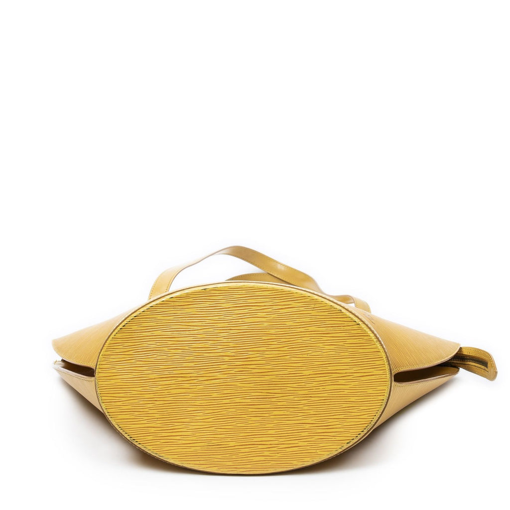 Louis Vuitton Saint Jacques Shopping Yellow Epi Messenger Bag — view 6