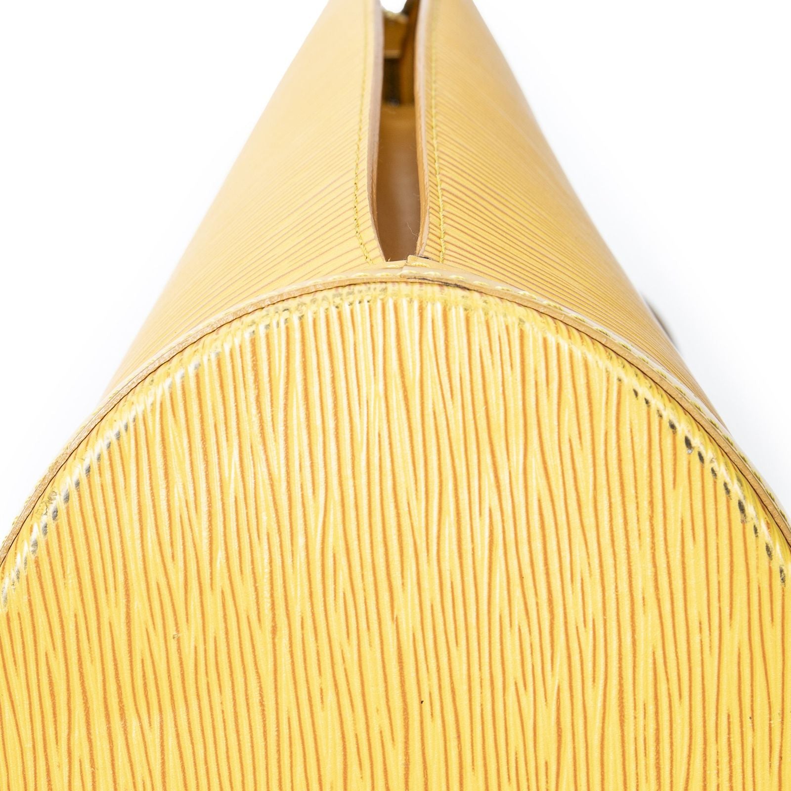 Louis Vuitton Saint Jacques Shopping Yellow Epi Messenger Bag — view 8