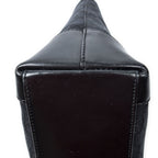 Gucci Zip Shopping Tote Black GG Canvas — view 8