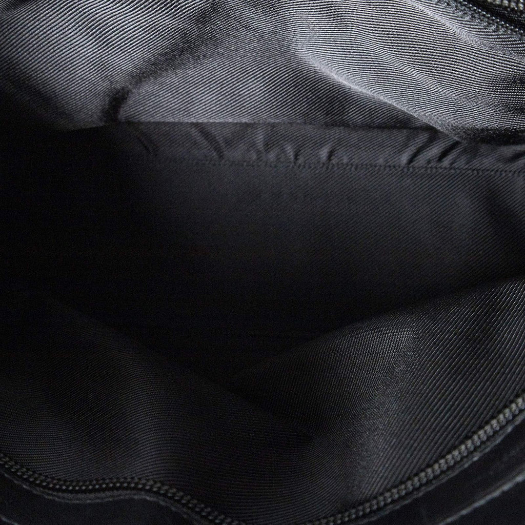 Gucci Zip Shopping Tote Black GG Canvas — view 9