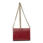 Gucci GG Marmont Wallet on Chainred Gray Calfskin Leather — view 5
