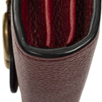 Gucci GG Marmont Wallet on Chainred Gray Calfskin Leather — view 8