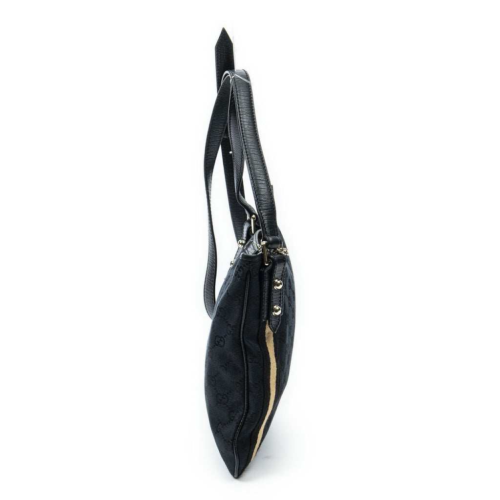 Gucci Web Jolique Crossbody Black GG Canvas — view 4