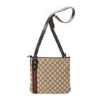 Gucci Web Jolique Crossbody Beige Brown GG Canvas — view 5