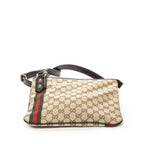 Gucci Web Jolique Crossbody Beige Brown GG Canvas — view 6