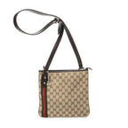 Gucci Web Jolique Crossbody Beige Brown GG Canvas