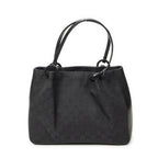 Gucci GG O-ring Tote Black Canvas — view 5