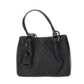 Gucci GG O-ring Tote Black Canvas