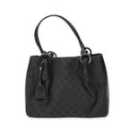Gucci GG O-ring Tote Black Canvas