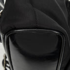 Gucci Mini Bamboo Backpack Sac Black Nylon Canvas — view 7
