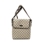 Gucci Small Messenger Beige Brown Supreme Canvas