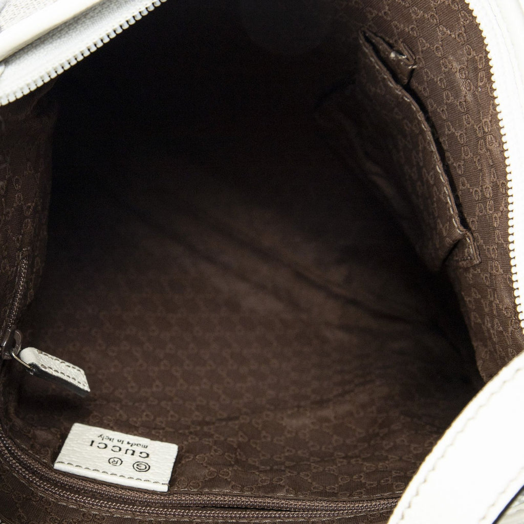 Gucci Boot GG Crossbody Beige Ivory Print Supreme Canvas — view 9