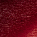 Hermes Bearn Wallet Pink Red Chable My Sole Leather — view 5