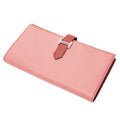 Hermes Bearn Wallet Pink Red Chable My Sole Leather