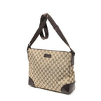 Gucci Zip Messenger Beige Brown GG Canvas — view 2