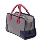 Loewe Tricolor Amazona Lilac Purple Pink Gray Calfskin Leather — view 2