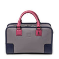Loewe Tricolor Amazona Lilac Purple Pink Gray Calfskin Leather
