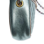 Gucci Trapuntata Mini Camera Crossbody Light Pink Light Blue Matelasse Metallic — view 8