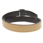 Gucci Interlocking Leather Beige Belt — view 2