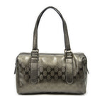 Gucci Small Shoulder Bag Metallic Blanc Zuguccissima Imprint Canvas