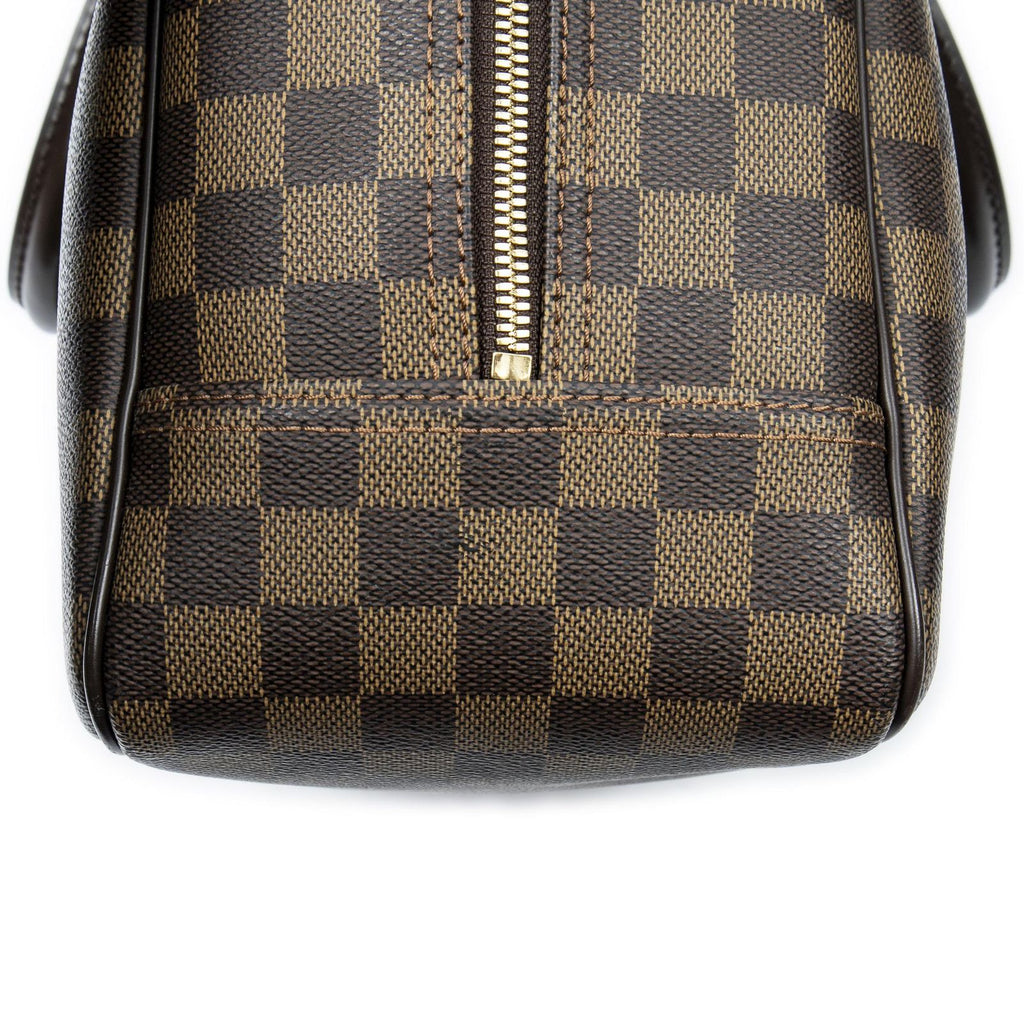 Louis Vuitton Deauville Brown Damier Ebene Handbag — view 8