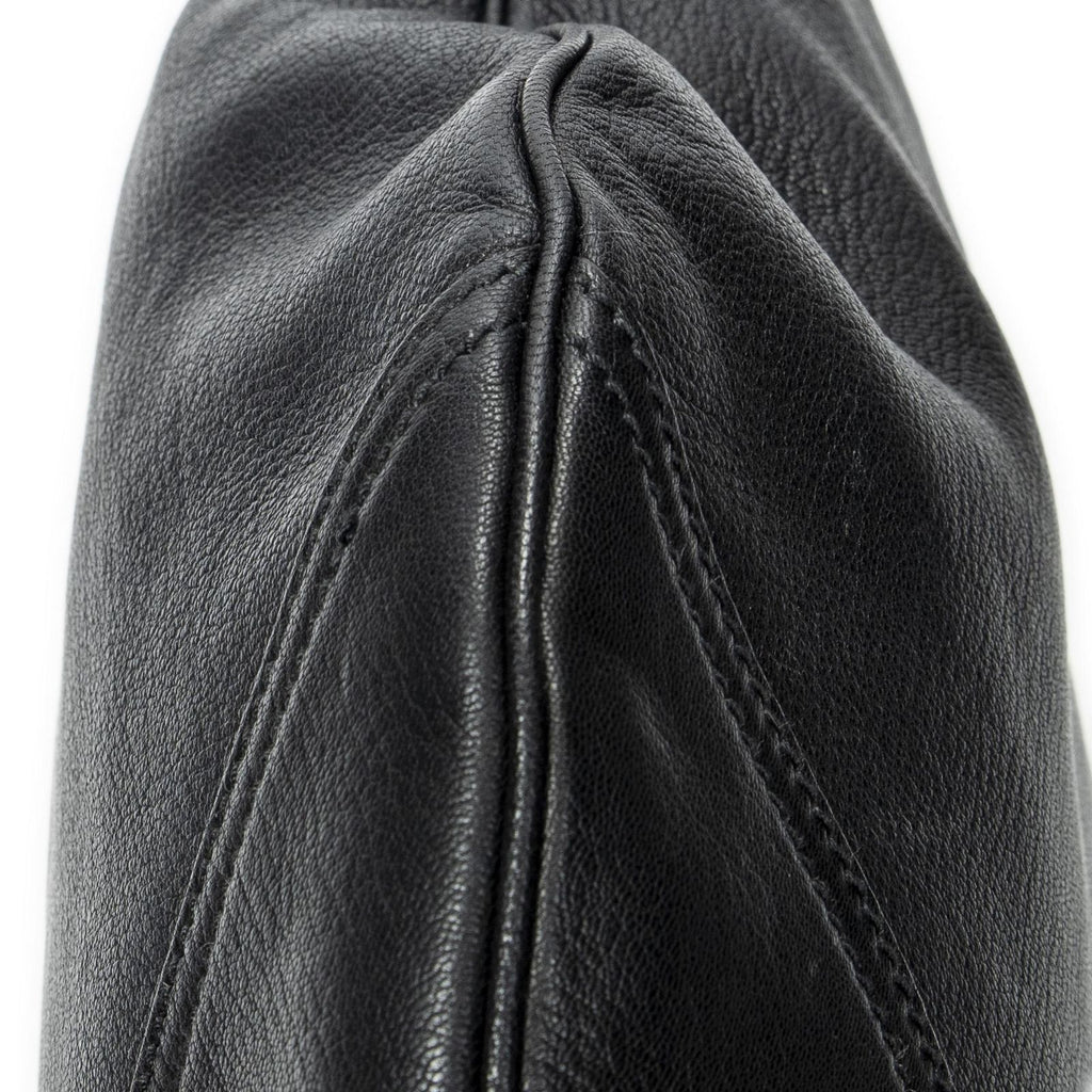 Gucci Large Web Prince Hobo Black Gray Calfskin Leather — view 8