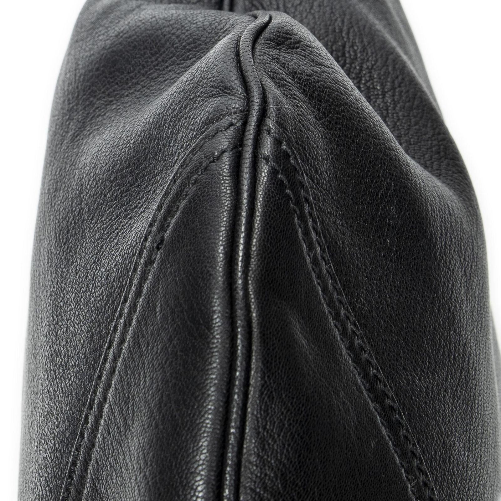 Gucci Large Web Prince Hobo Black Gray Calfskin Leather — view 8
