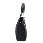 Gucci Small Shoulder Tote Black GG Canvas — view 3