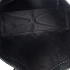 Gucci Small Shoulder Tote Black GG Canvas — view 9