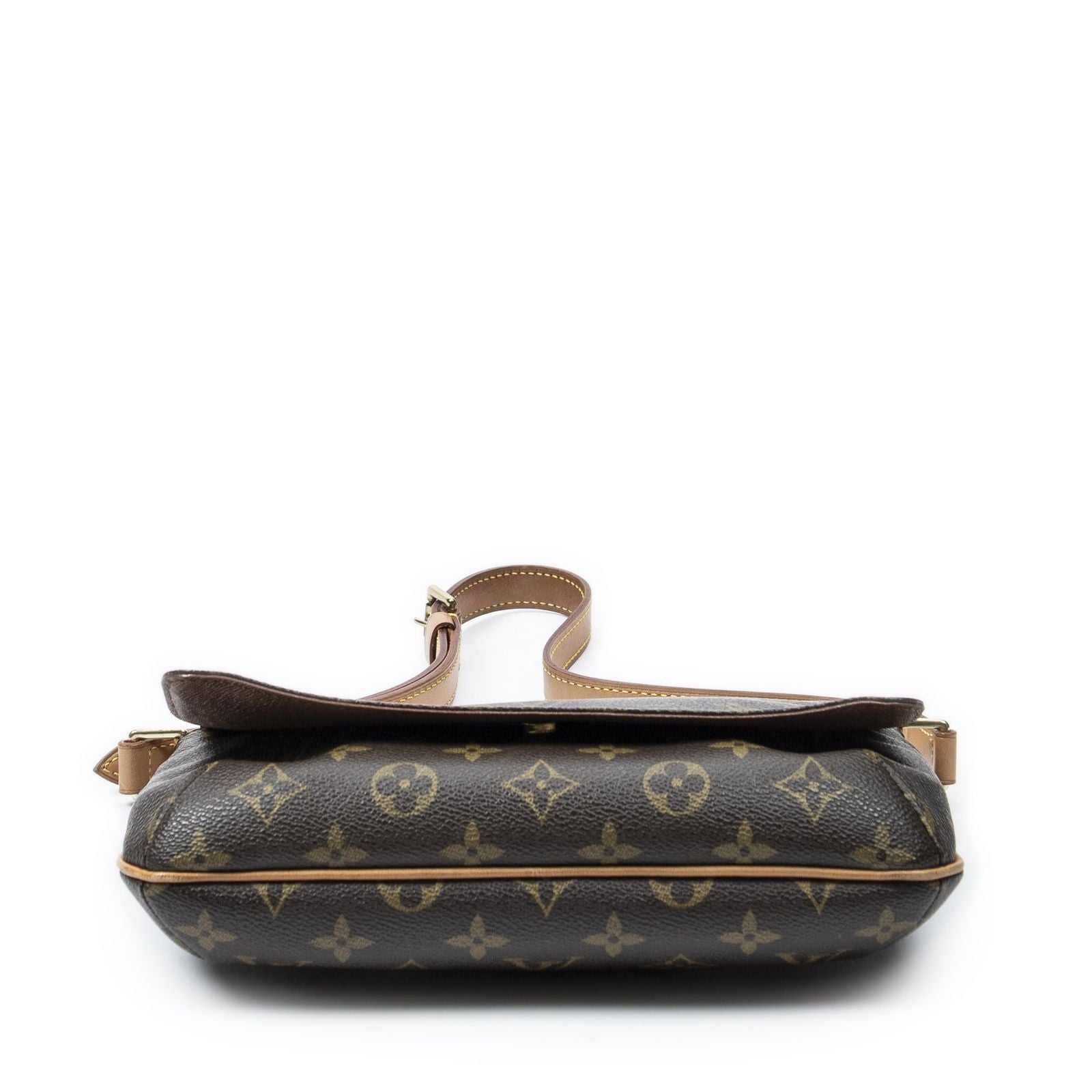 Louis Vuitton Musette Tango Brown Monogram Canvas Messenger Bag — view 6