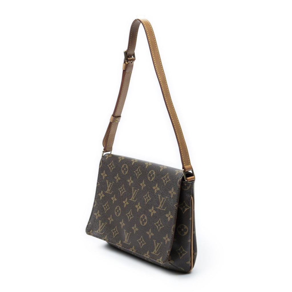 Louis Vuitton Musette Tango Brown Monogram Canvas Messenger Bag — view 2