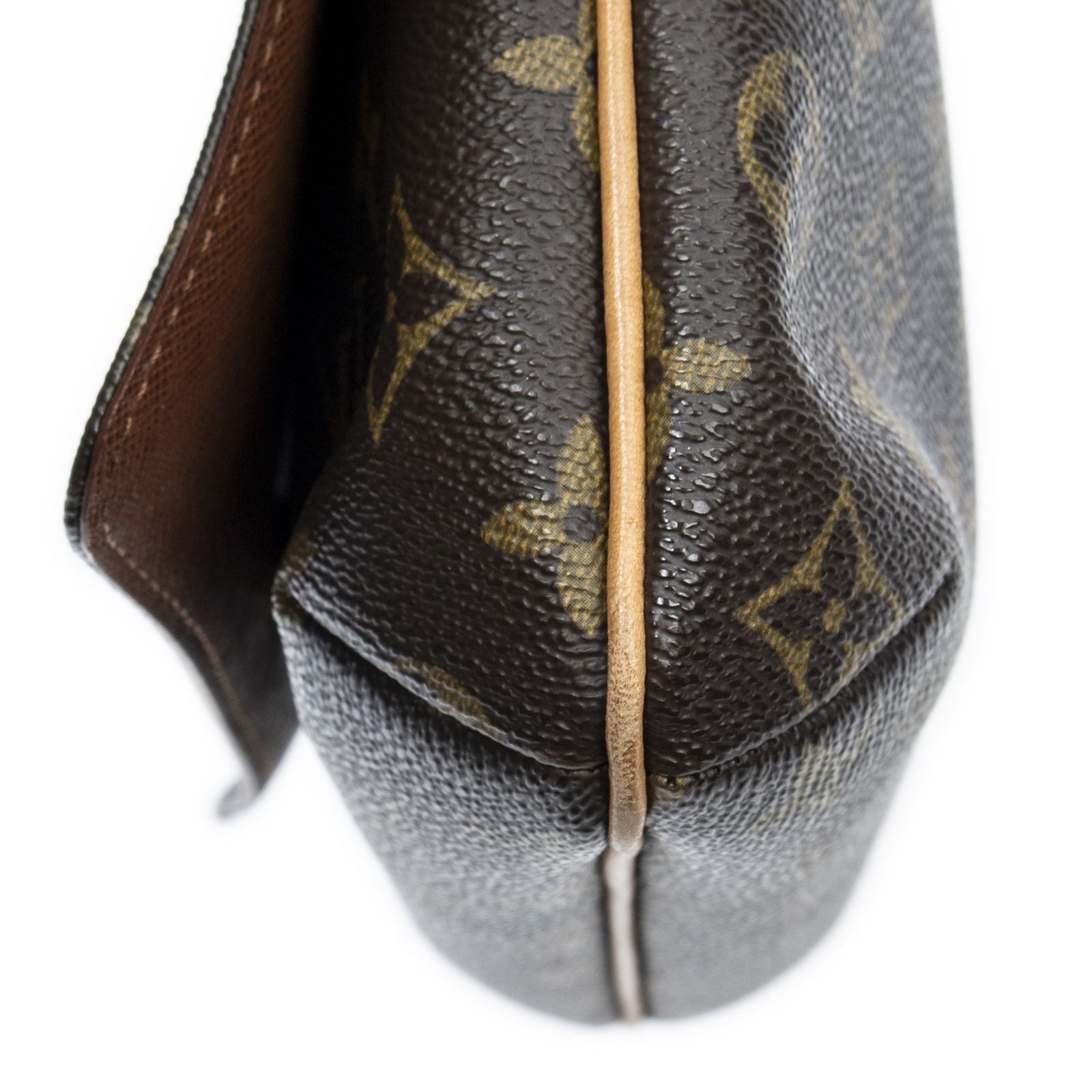 Louis Vuitton Musette Tango Brown Monogram Canvas Messenger Bag — view 7
