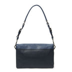 Prada Sound Lock Flap Navy Saffiano Leather — view 5