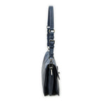 Prada Sound Lock Flap Navy Saffiano Leather — view 4