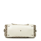 Gucci Princi Boston Beige Ivory GG Canvas Messenger Bag — view 6