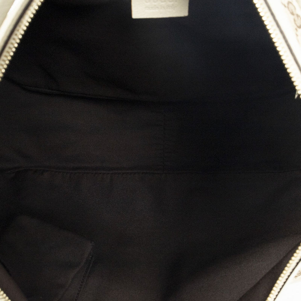 Gucci Abbey Pocket Hobo Beige Ivory GG Canvas — view 9
