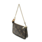 Louis Vuitton Mini Pochette Brown Monogram Canvas — view 2