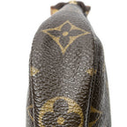 Louis Vuitton Mini Pochette Brown Monogram Canvas — view 7