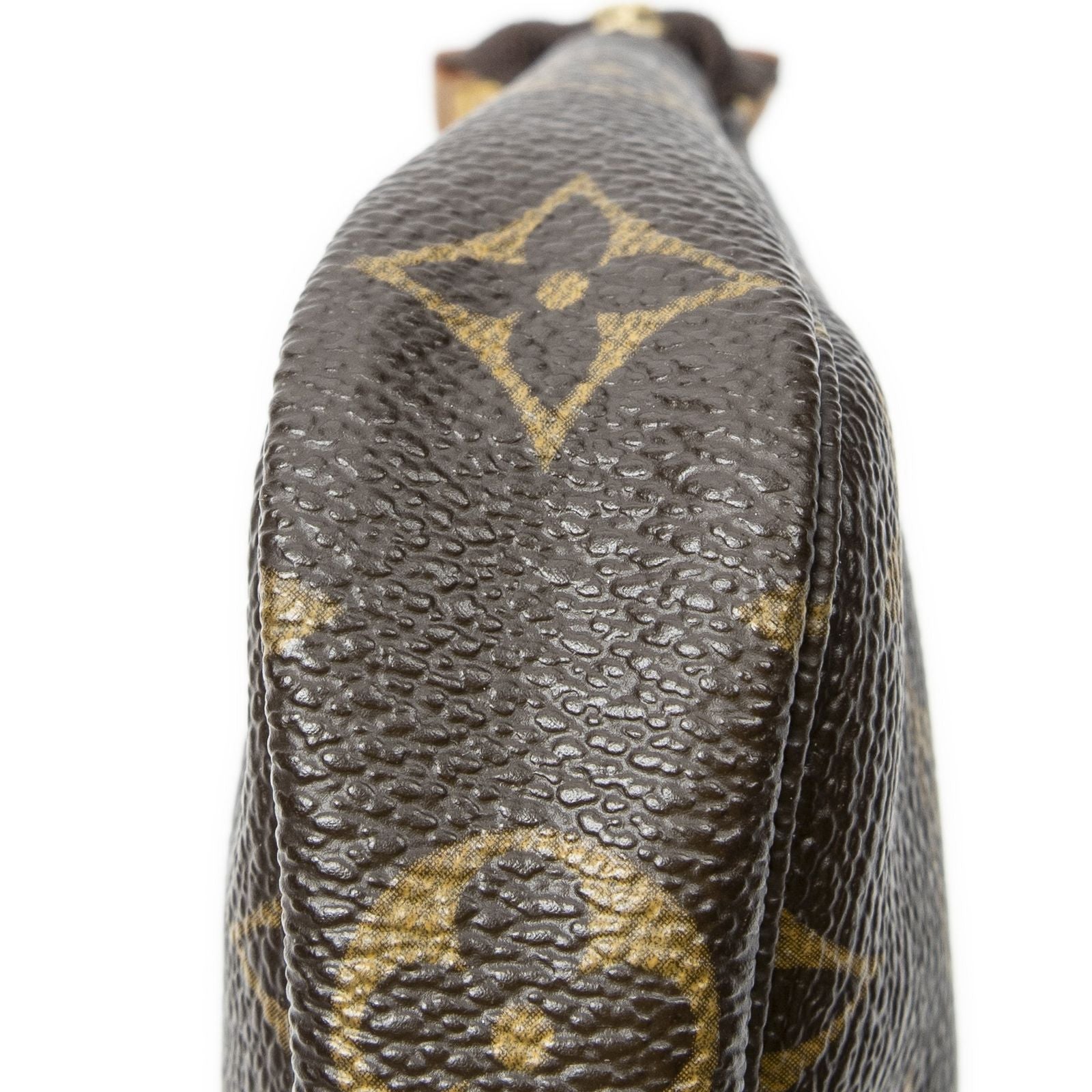 Louis Vuitton Mini Pochette Brown Monogram Canvas — view 7