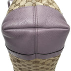 Gucci Miss GG Tote Beige Purple Canvas — view 7