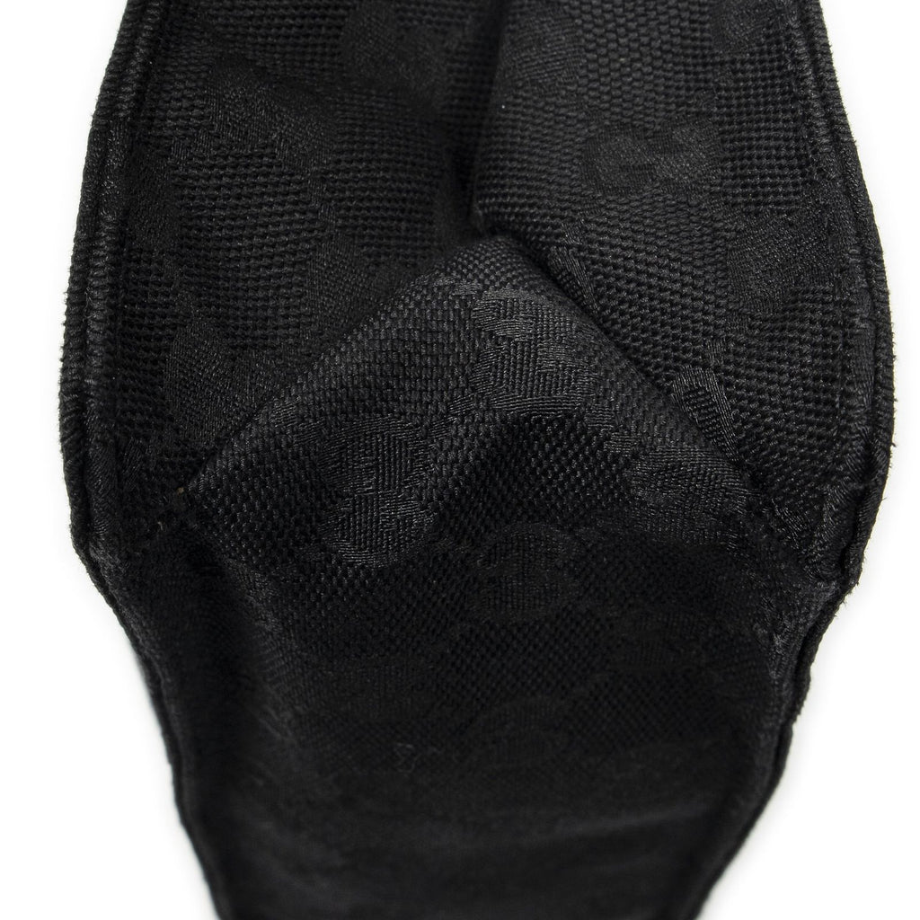 Gucci Eclipse Crossbody Shoulder Bag Black GG Canvas — view 7