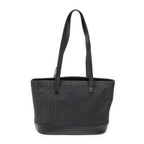 Celine Vintage Shopping Tote Black C Macadam Canvas — view 5