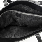 Celine Vintage Shopping Tote Black C Macadam Canvas — view 9